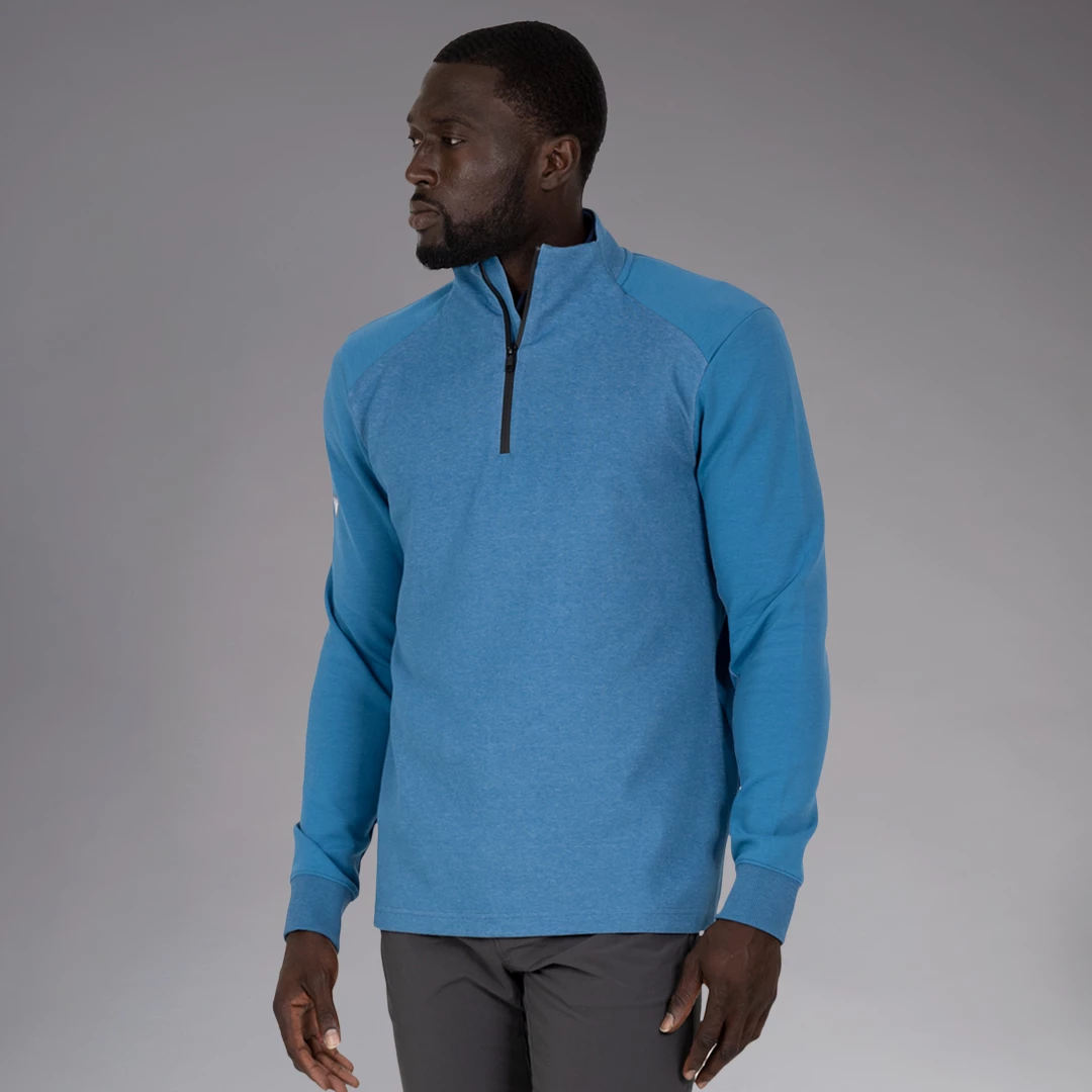 Galaxy Half Zip Pullover AZURE 147