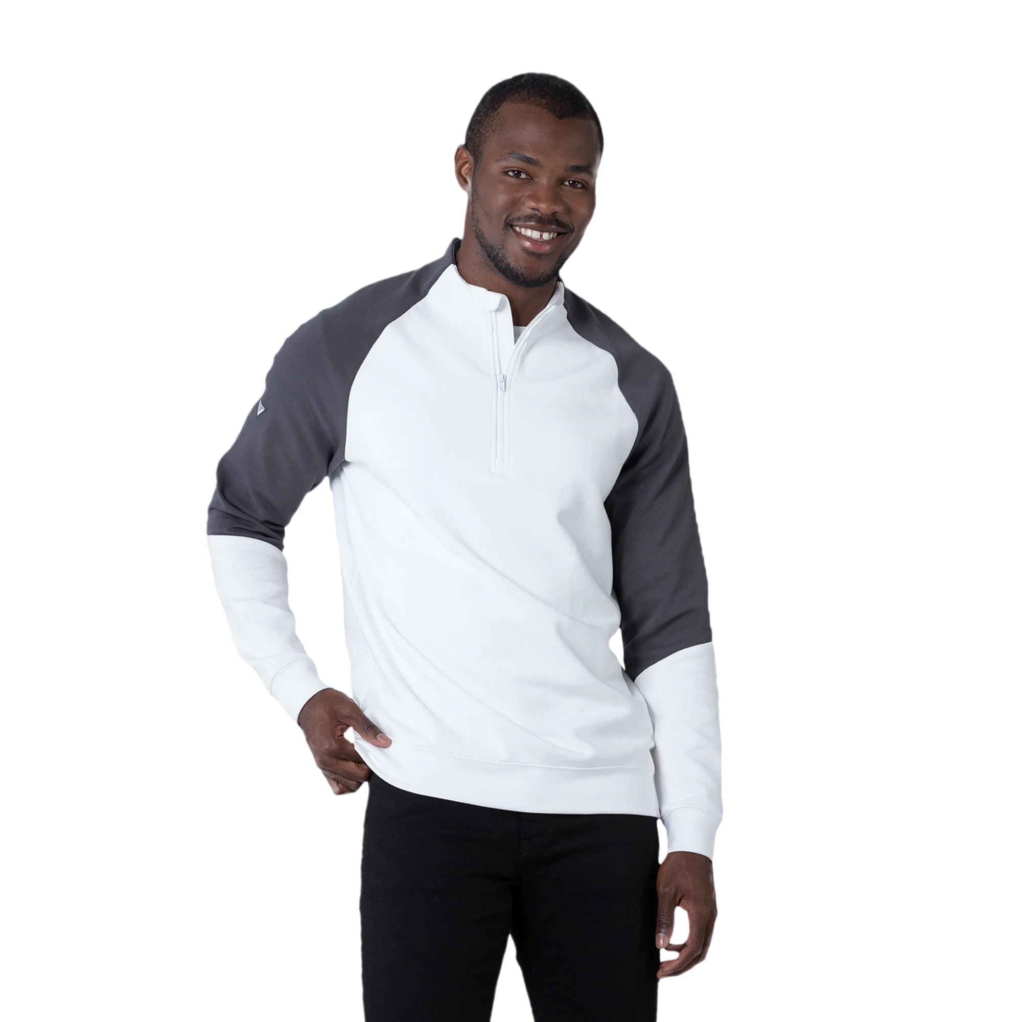 Crown Midlayer White/Charcoal 659