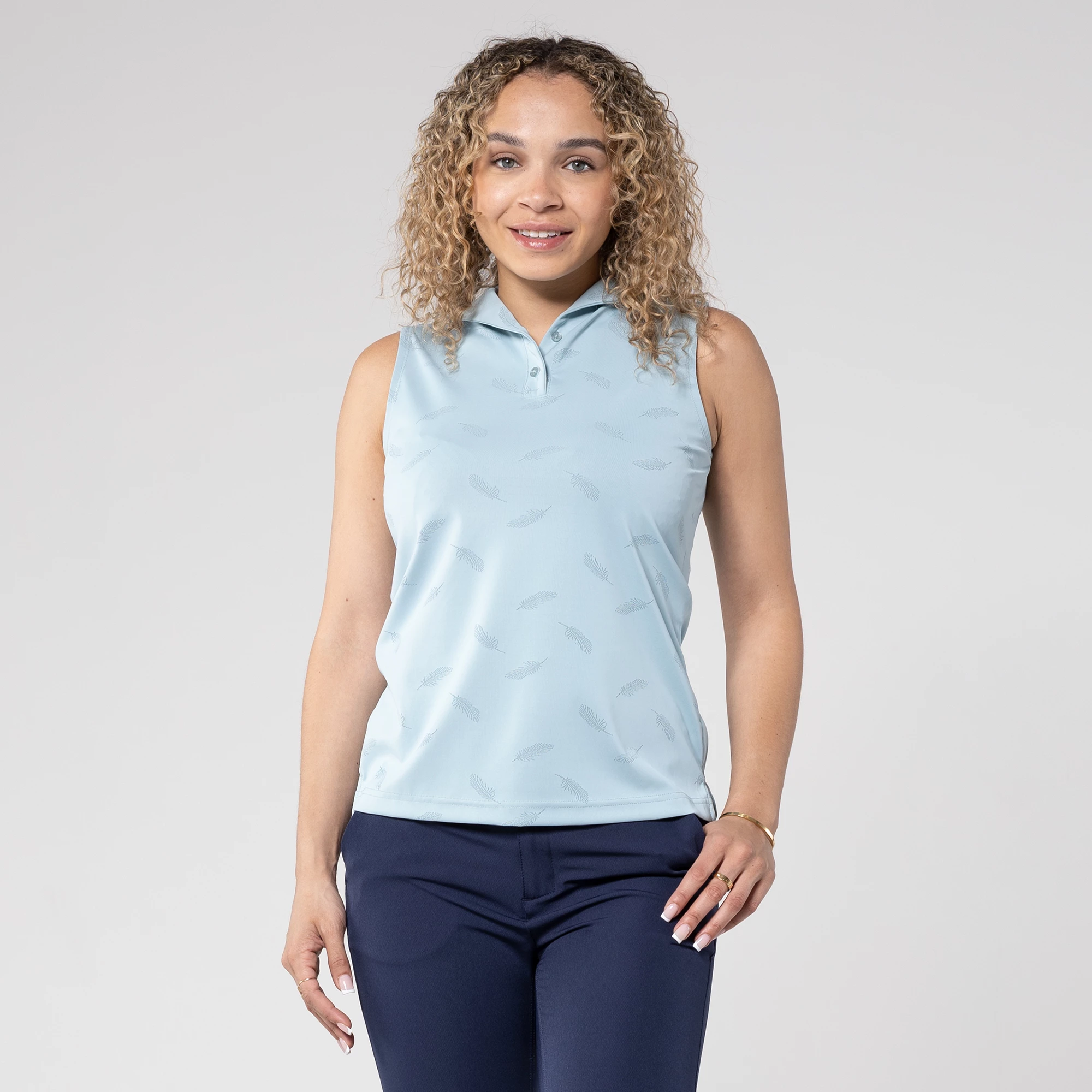 Aero Polo Mute Blue CQ2