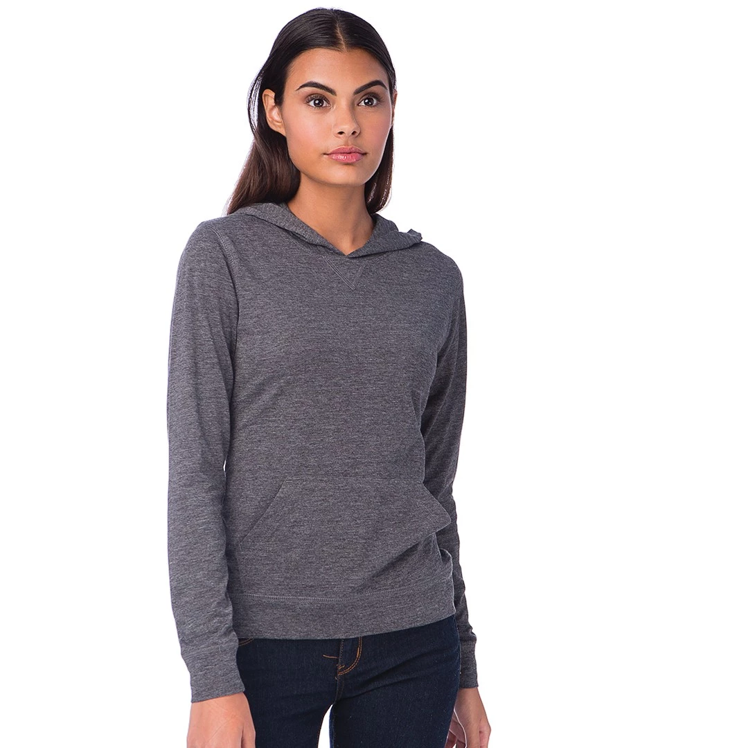 Recovery Hooded Tee Heather Charcoal ABK