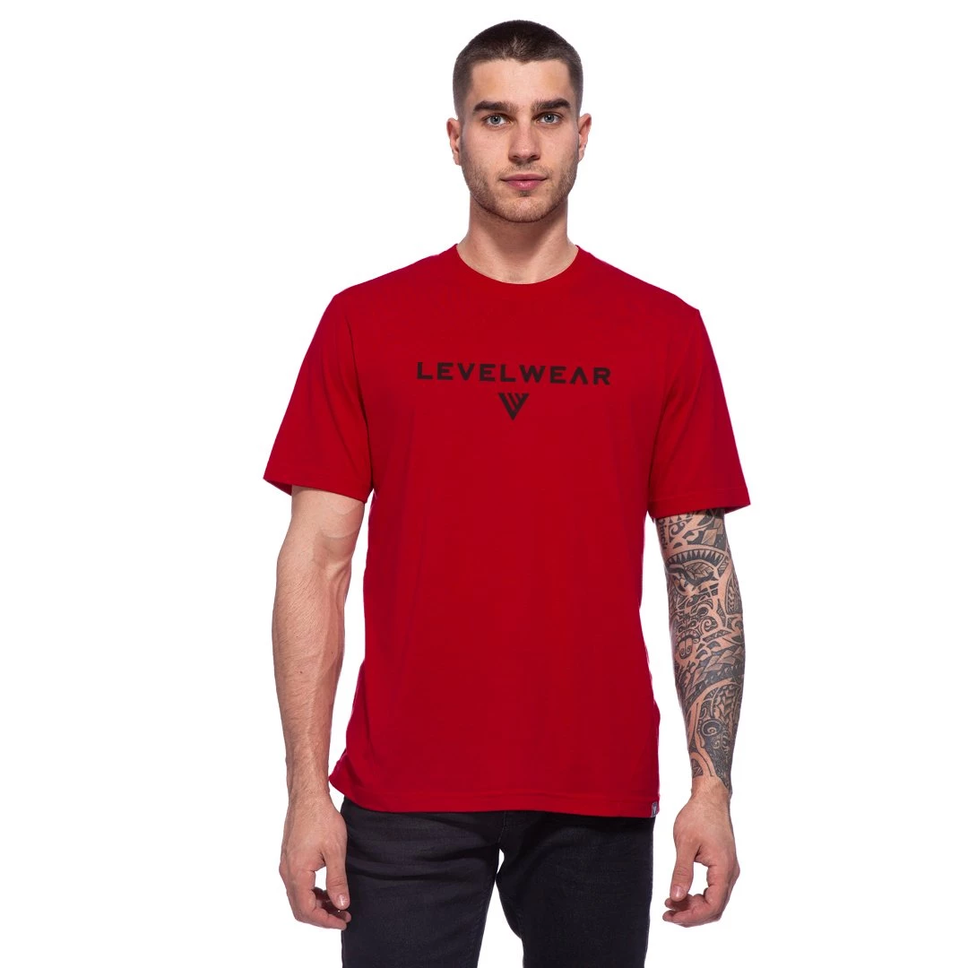 Thrive Short Sleeve Shirt Flame Red AC0
