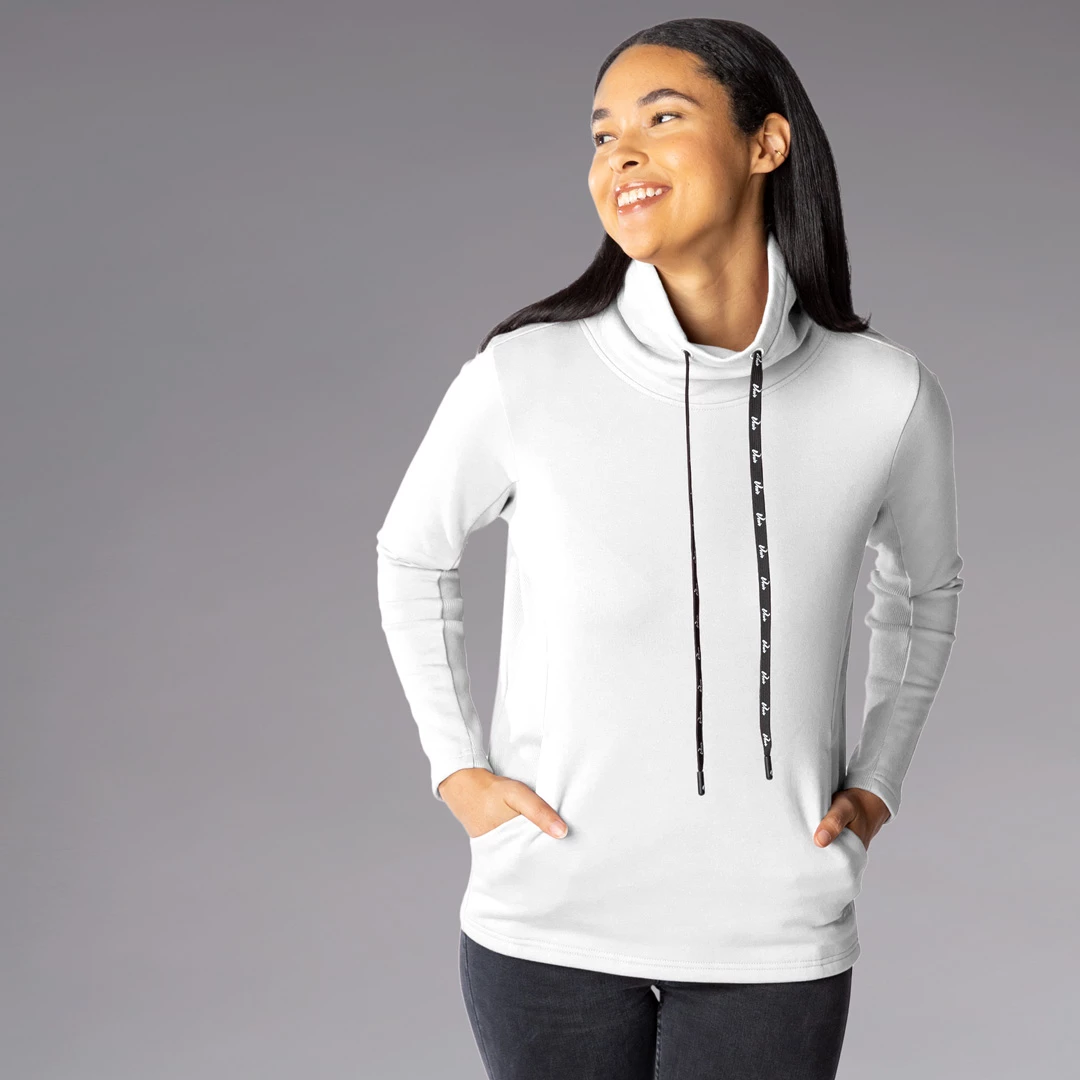 Loop Pullover White 001