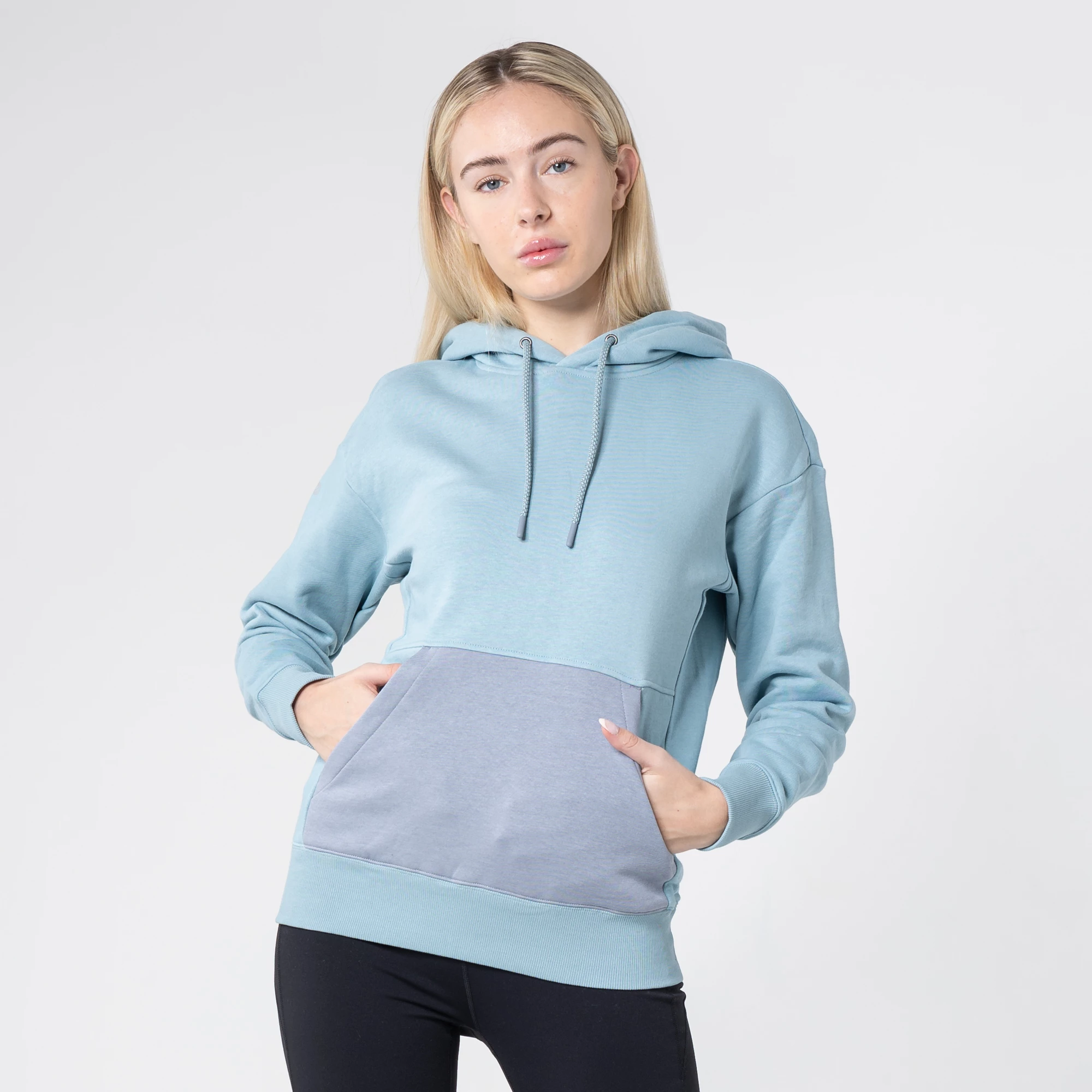 Bonfire Hoodie Stone Blue/Pebble CRI