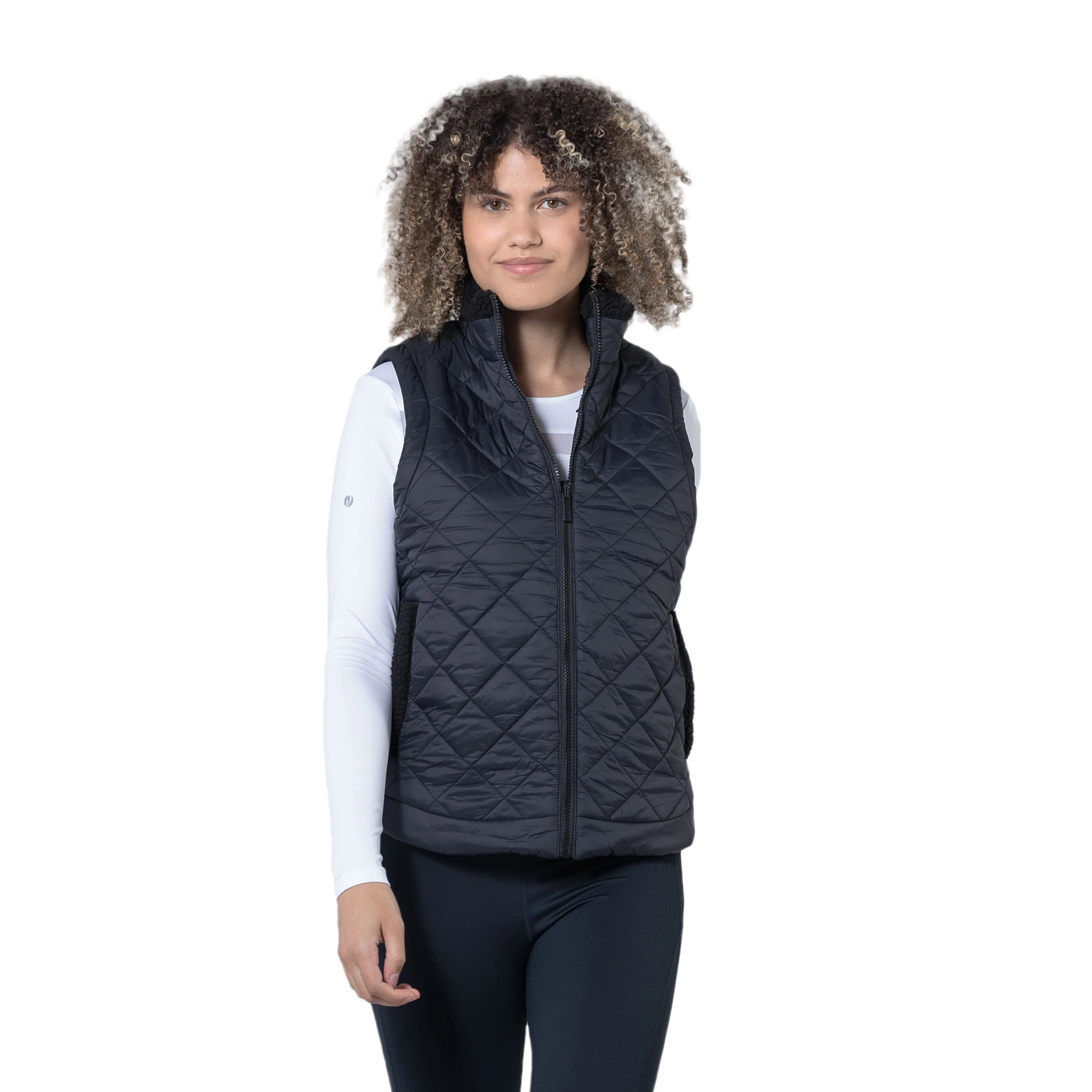 Yeti Reversible Vest Black 002