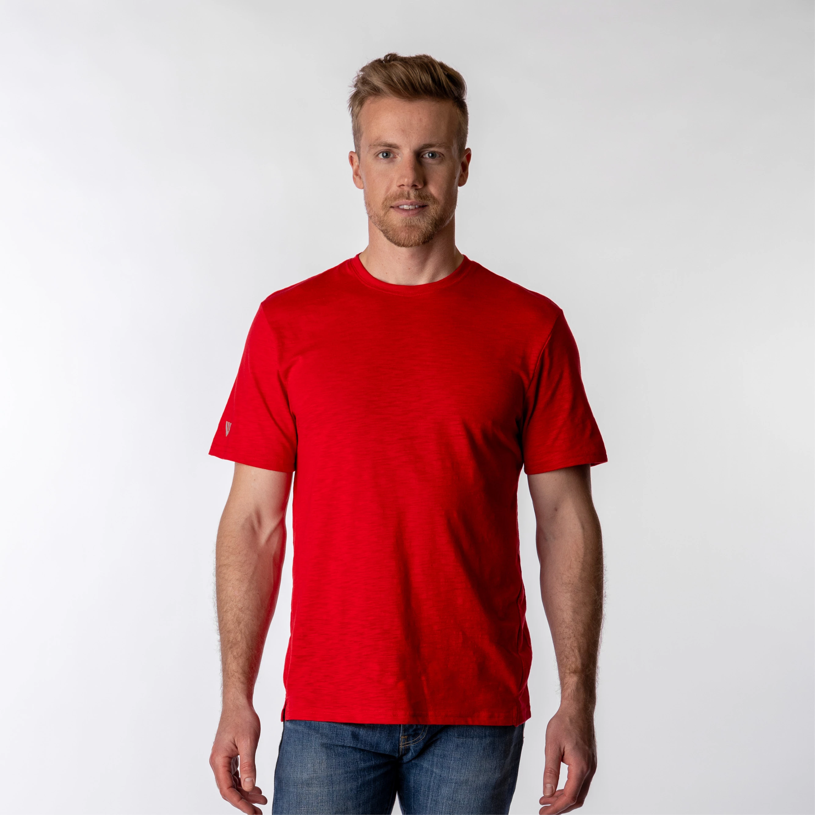 Tate Short sleeve Tee Flame Red AC0