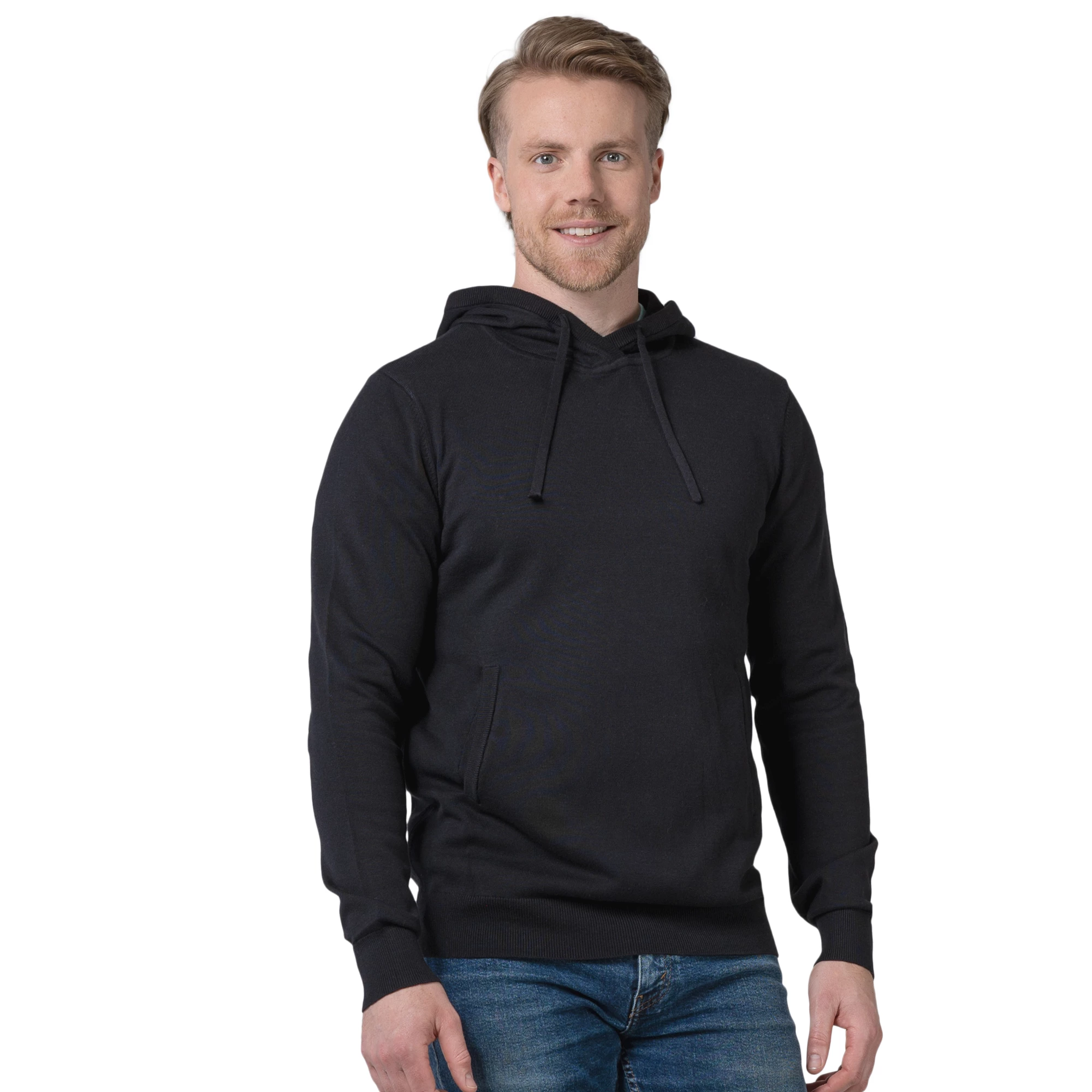 Road Trip Men's Sweater Hoody Black 002