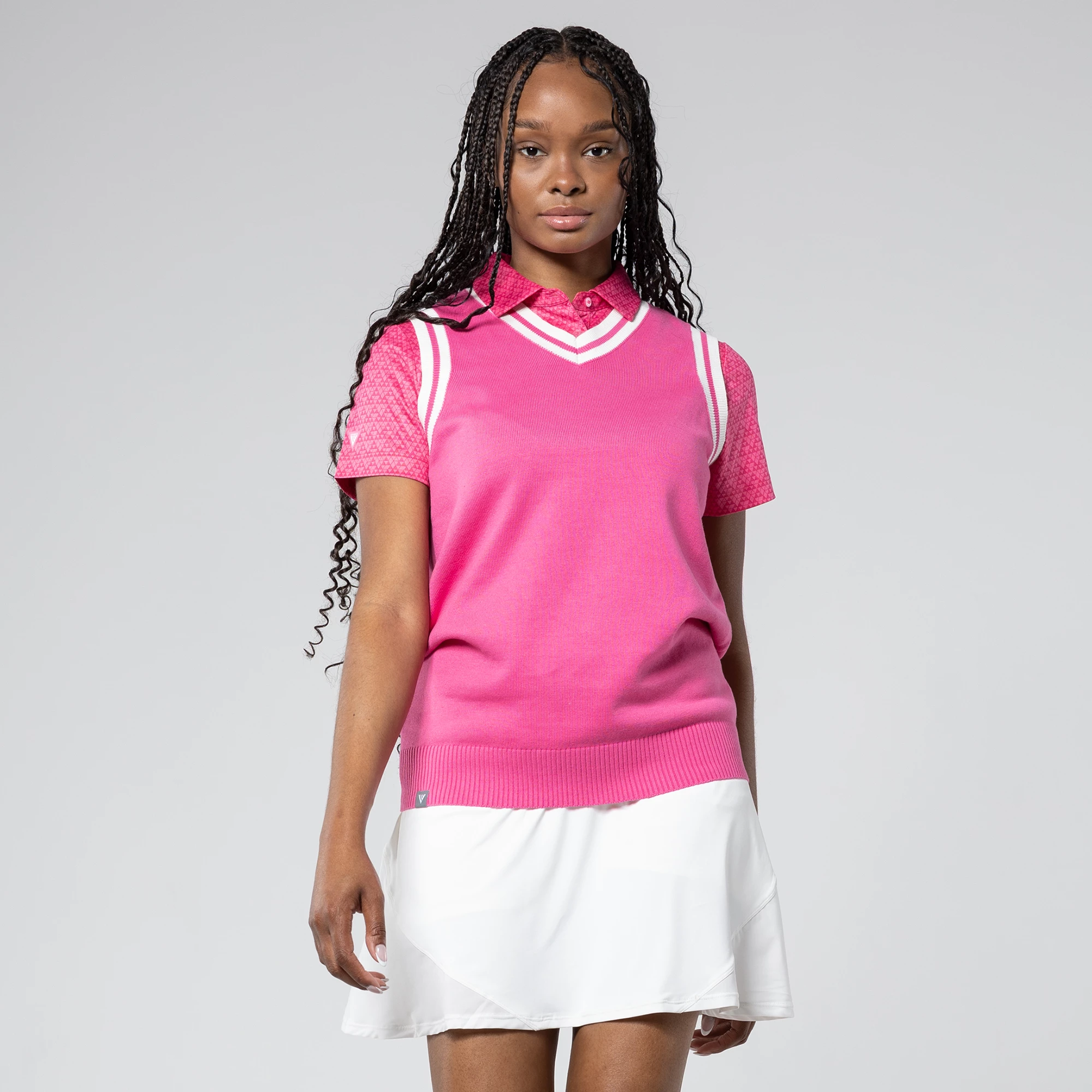 Prep Vest Deep Pink CQM