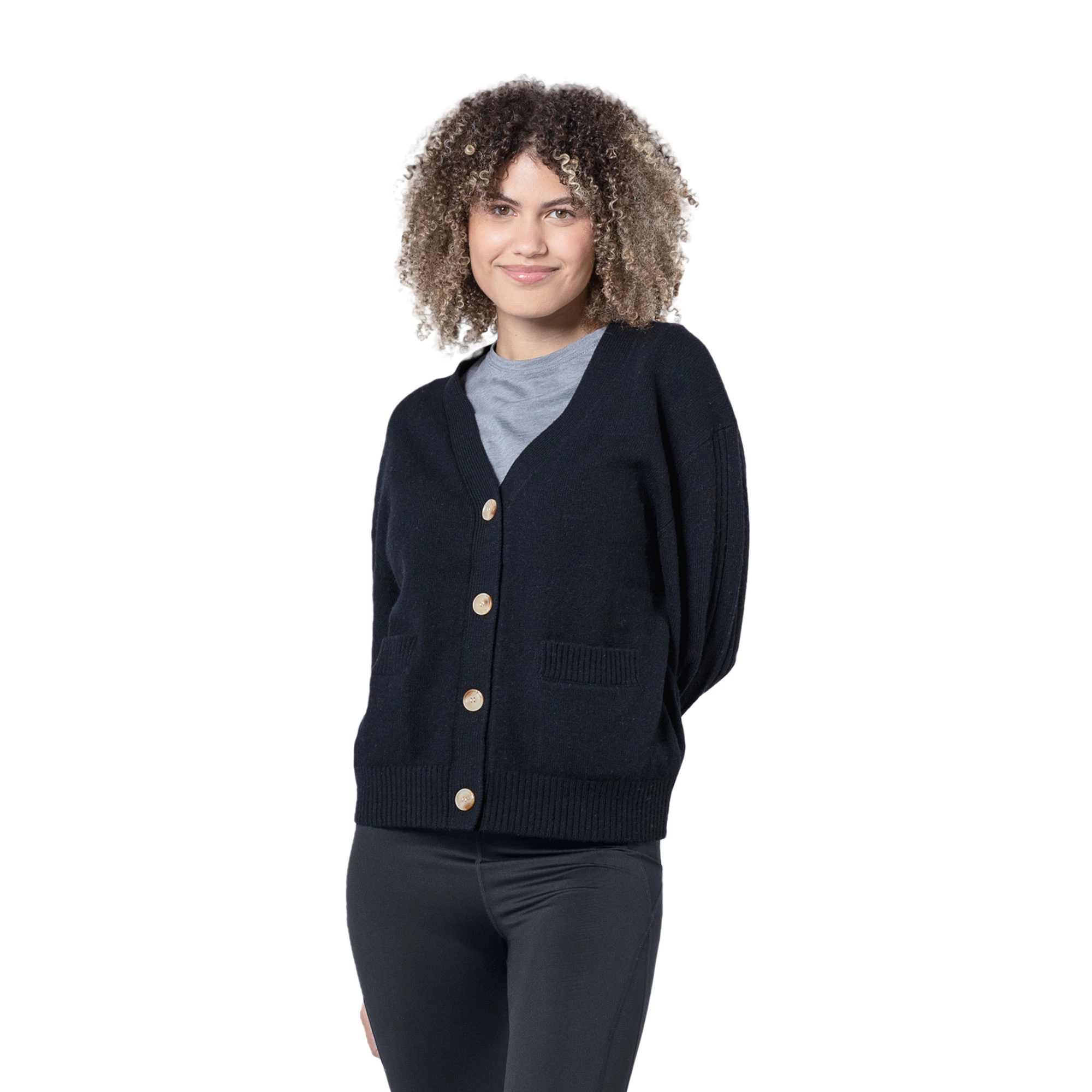 Cardi Sweater Black 002