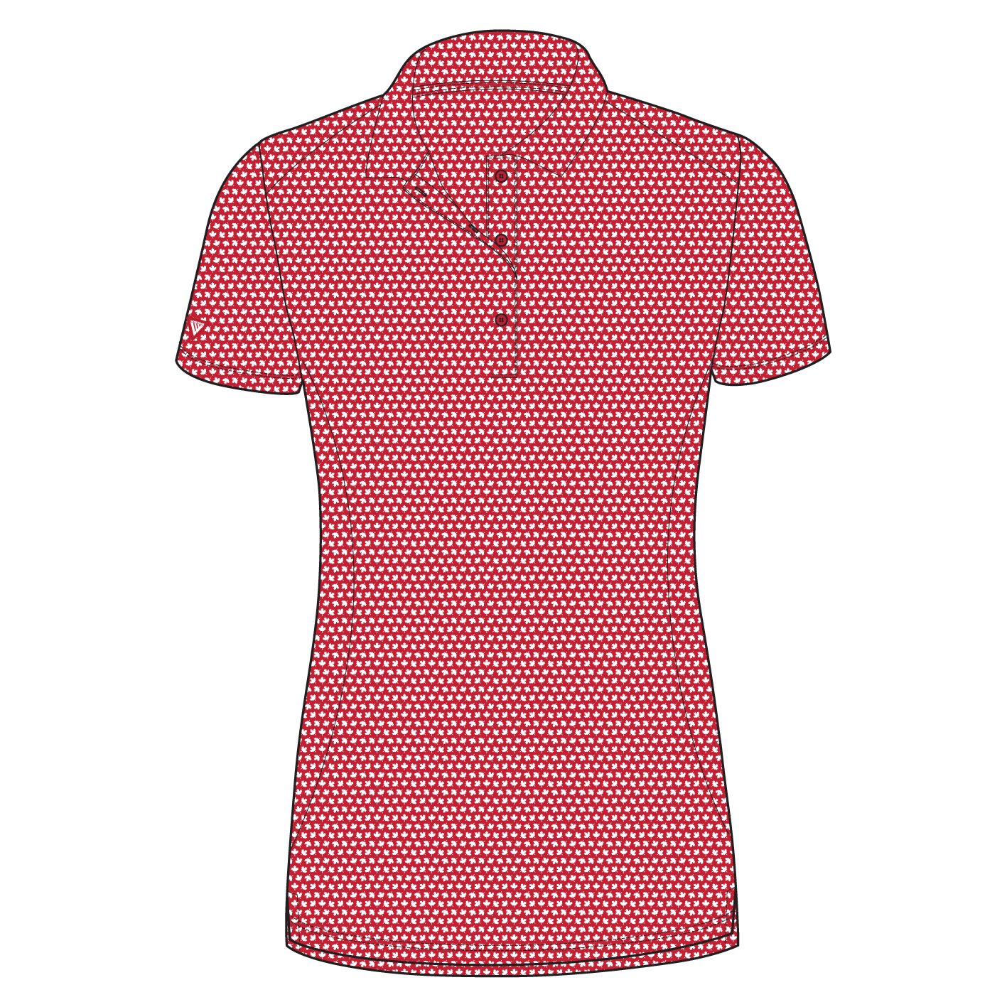 Canada Day Women's Polo
